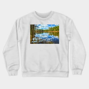 Pond on Newtown Road Crewneck Sweatshirt